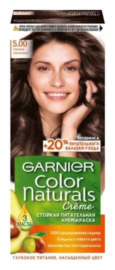Тон 5.00 Глубокий каштановый  Garnier