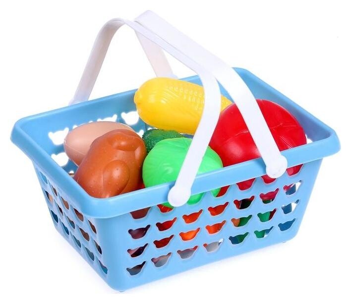 Набор продуктов в корзине  