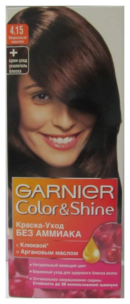Тон 4.15 Морозный каштан  Garnier