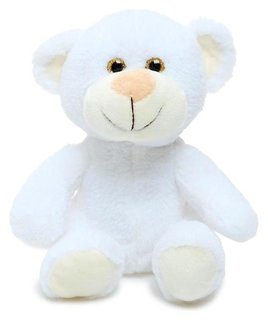 Мягкая игрушка Медвежонок сильвестр, цвет белый, 20 см Unaky Soft toy