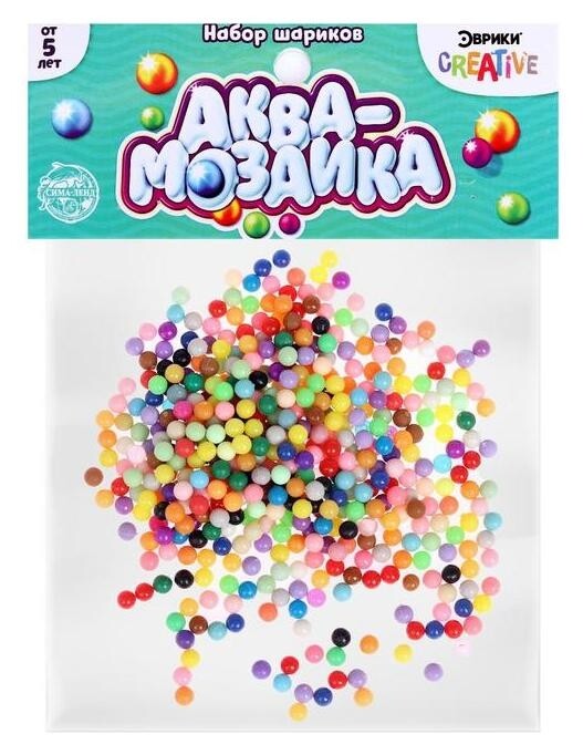 Аквамозаика «Набор шариков», 500 штук  Эврики