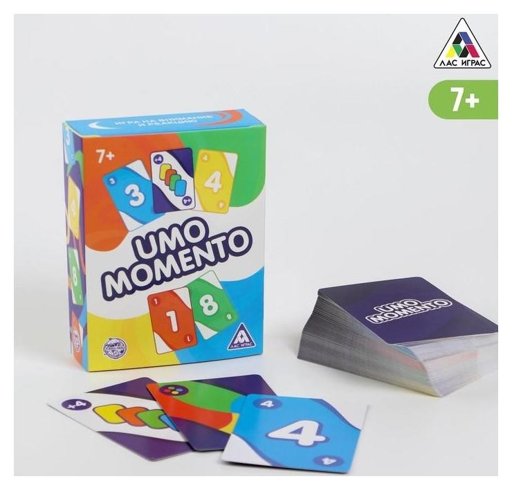 

Настольная игра «Umo Momento», 108 карт, 7+