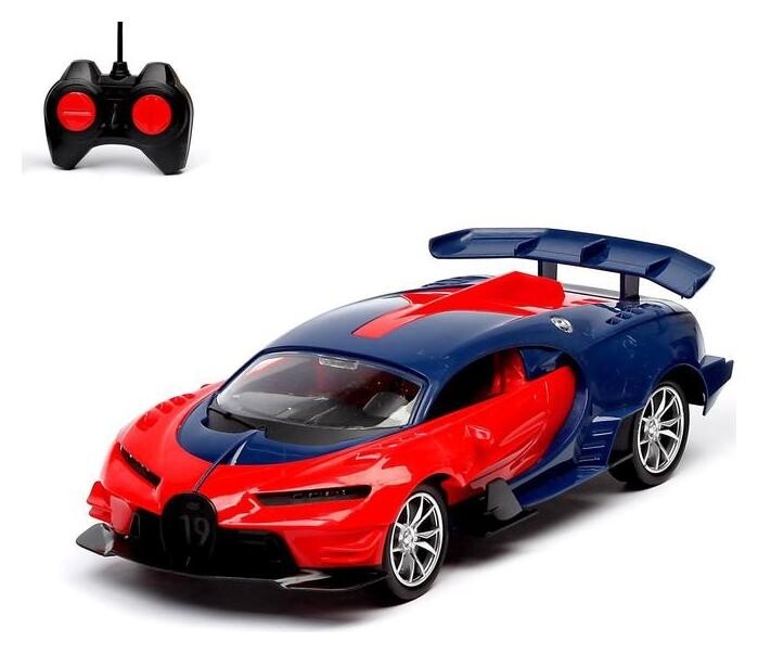 Машина радиоуправляемая «Широн», работает от батареек, цвет красный 