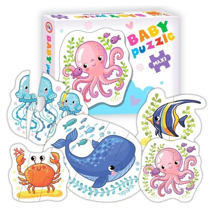Пазл Baby Puzzle «Морские животные»