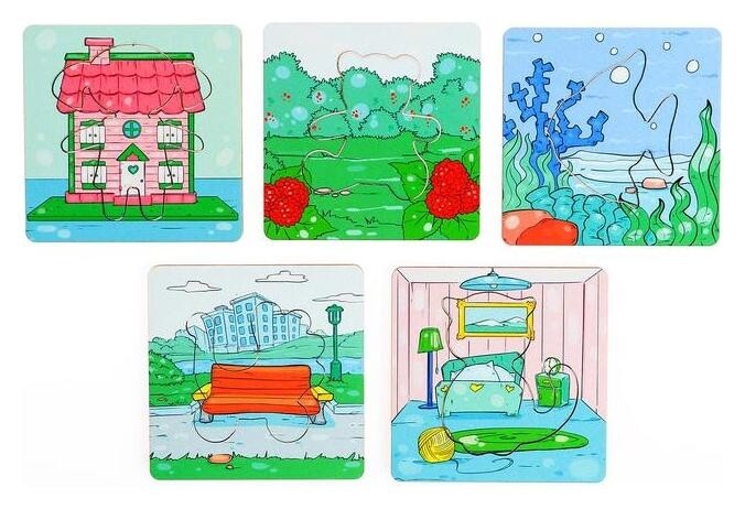 Игрушка из дерева для детей.трафарет для рисования «Детство»  