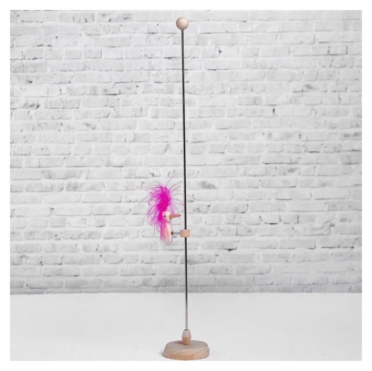 Игрушка «Цветной дятел на стволе»  