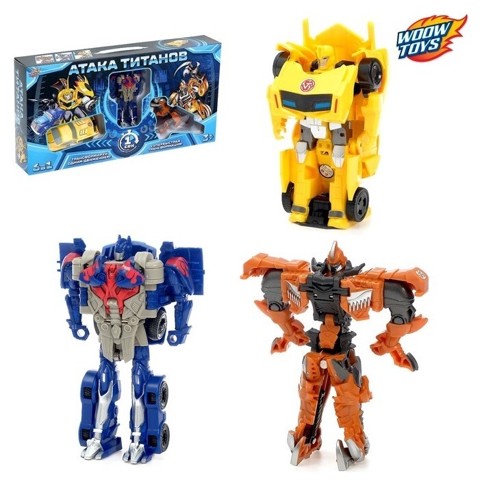 Набор роботов «Защитники» Woow toys