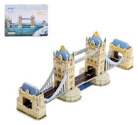 Конструктор 3D «Лондонский мост», 41 деталь 