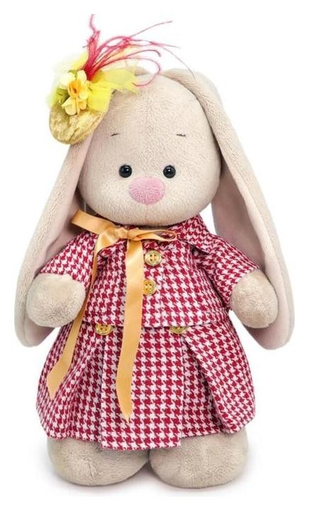 

Мягкая игрушка Зайка ми, в костюме из твида, 25 см