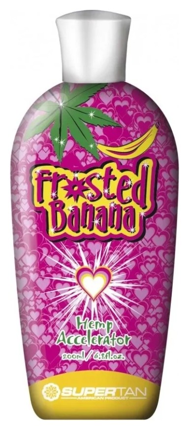 Крем-ускоритель для загара в солярии Морозный Банан Frosted Banana SuperTan Sensation