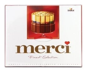 Конфеты шоколадные Merci Merci