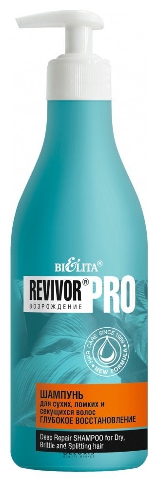 Шампунь для сухих, ломких и секущихся волос Глубокое восстановление Revivor Pro Белита - Витекс Revivor Pro
