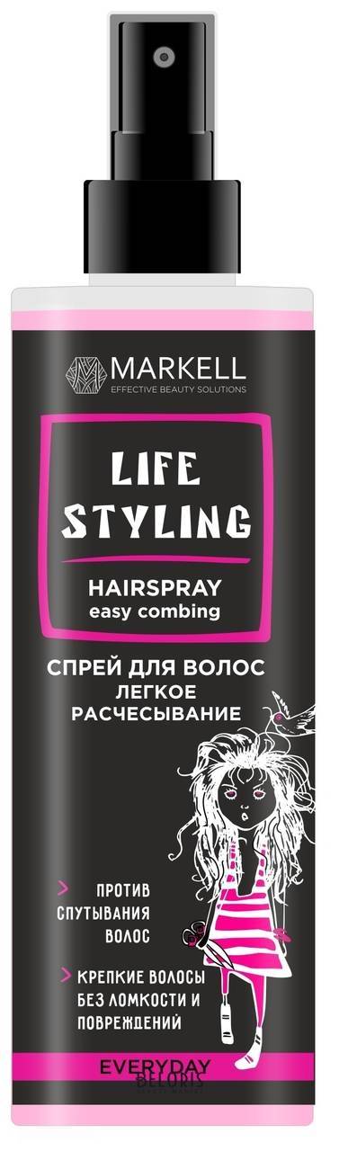 Спрей для волос Легкое расчесывание Life Styling Markell Life Styling