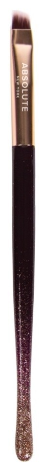 Кисть для теней бровей и подводки Flat Liner & Brow Brush  Absolute New York