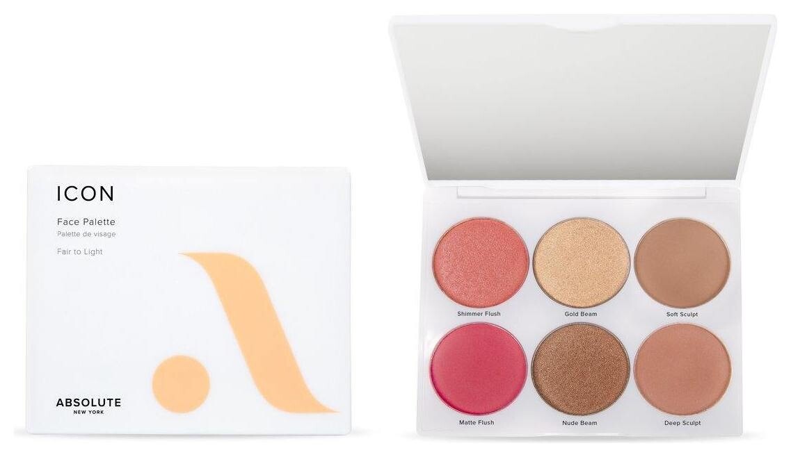 Палетка для макияжа Icon Face Palette  Absolute New York