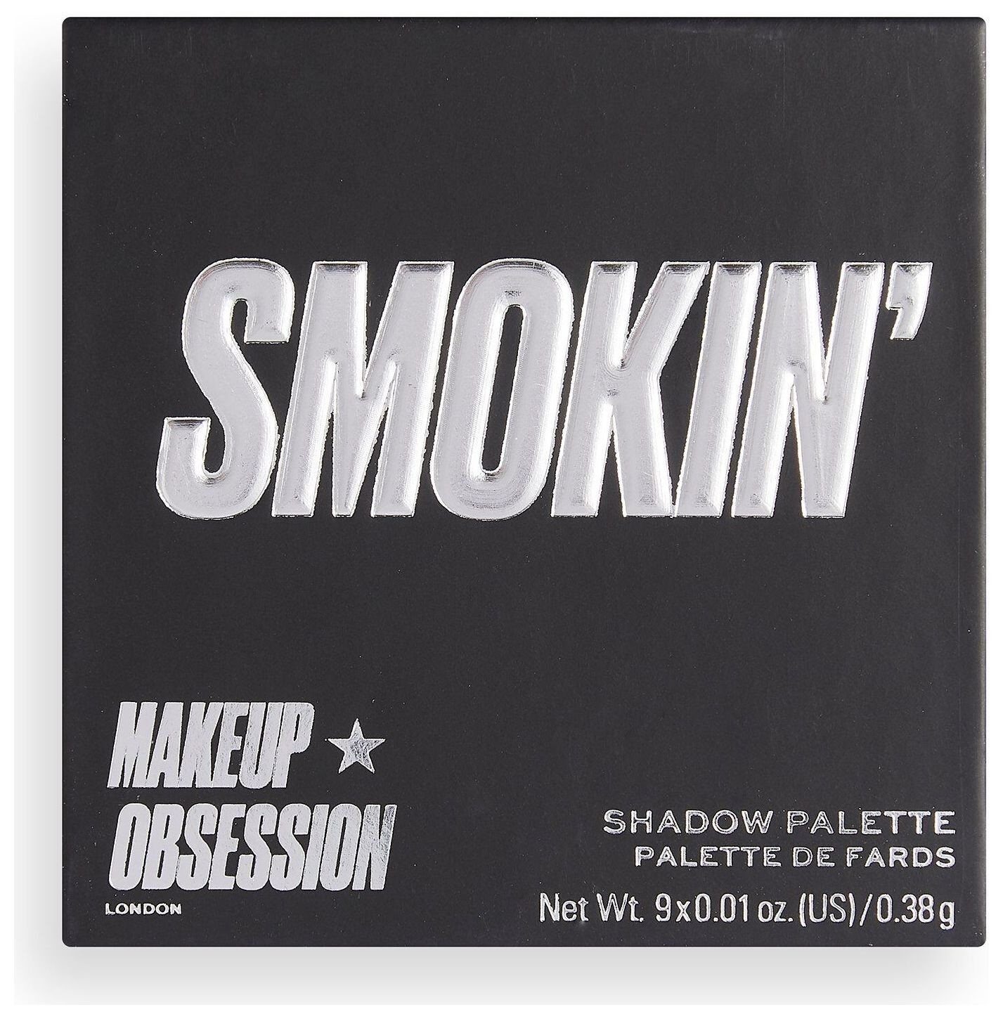 Палетка теней для век Smokin' Eyeshadow Palette  Makeup Obsession