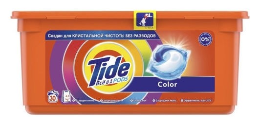 Капсулы для стирки Всё-в-1 Color  Tiret