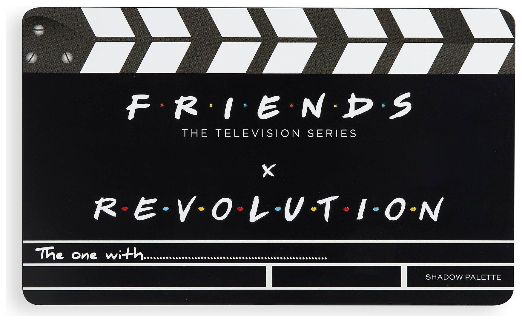 Палетка теней для век Friends Flawless Limitless Eyeshadow Palette  Makeup Revolution