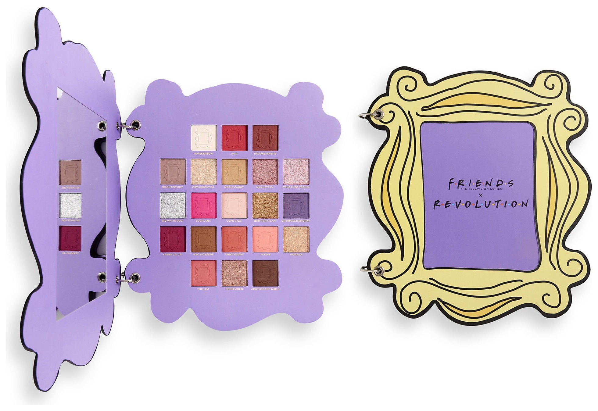 Палетка теней для век Open The Door Friends Eyeshadow Palette  Makeup Revolution