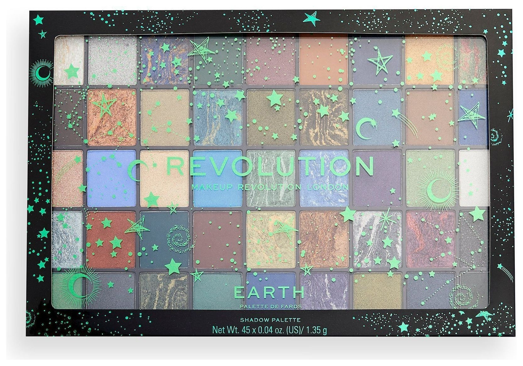 

Палетка теней для глаз Earth Eyeshadow Palette