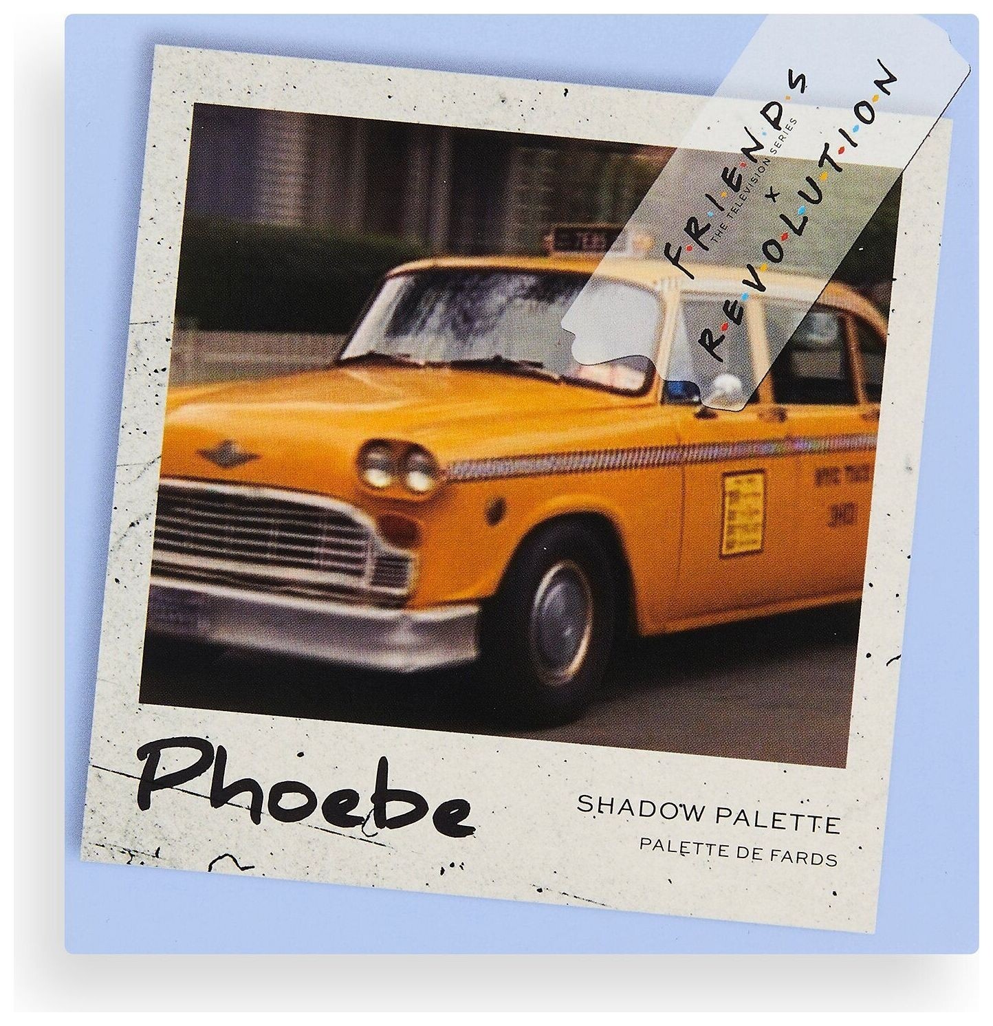 Палетка теней для век X Friends Phoebe Eyeshadow Palette Makeup Revolution