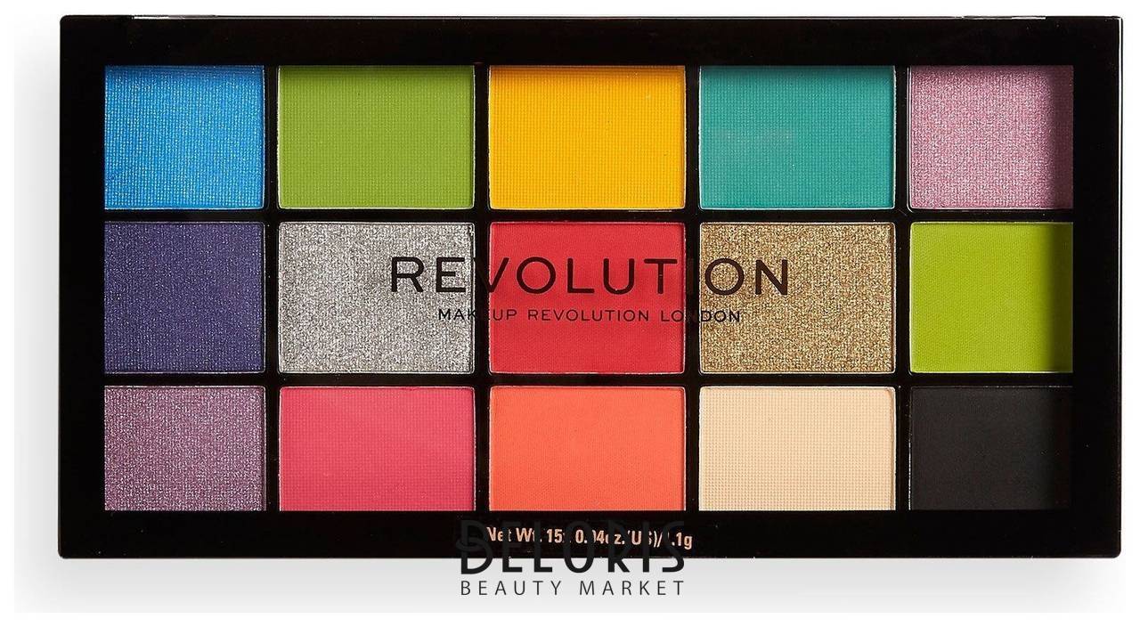 Палетка теней для век ReLoaded Eyeshadow Palette Makeup Revolution Reloaded