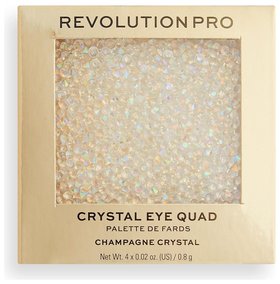 Палетка теней для век Crystal Eye Quad Eyeshadow Palette Revolution PRO
