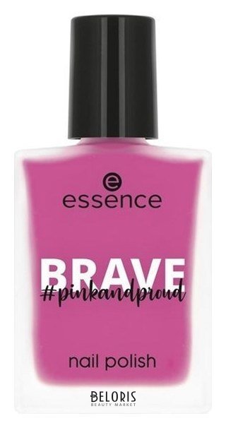 Лак для ногтей Brave Nail Polish #pinkandproud Essence #pinkandproud