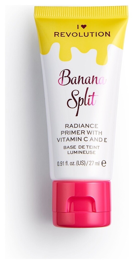 Праймер для лица с мерцанием Banana Split Radiance Primer With Vitamin C And E  I Heart Revolution