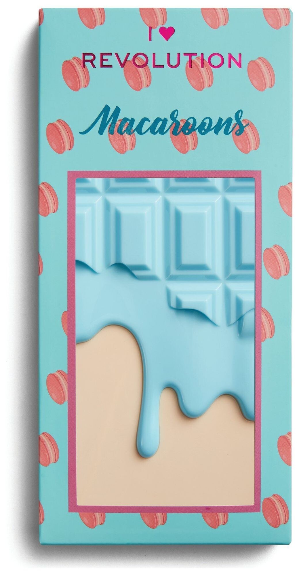 Палетка теней для век Chocolate Macaroons  I Heart Revolution