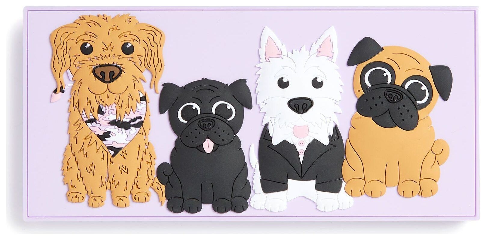 Палетка теней для век Revo-pooches Eyeshadow Palette  I Heart Revolution