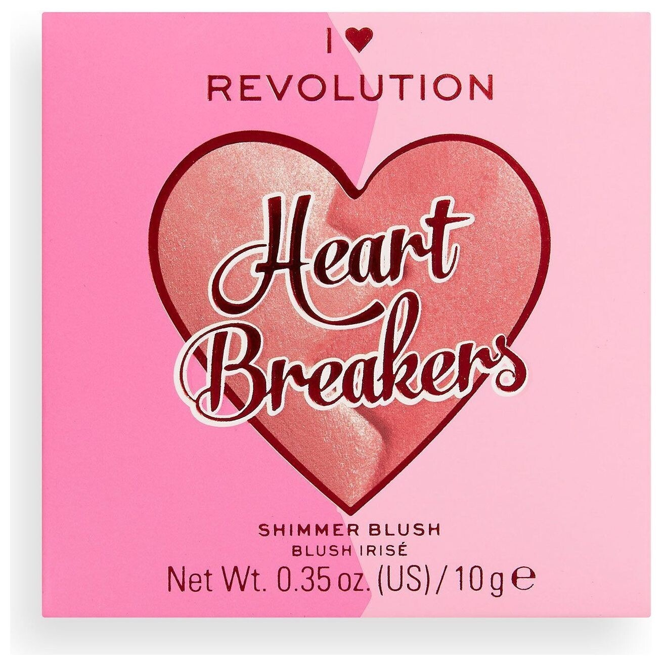 Румяна для лица Heartbreakers Shimmer Blush  I Heart Revolution