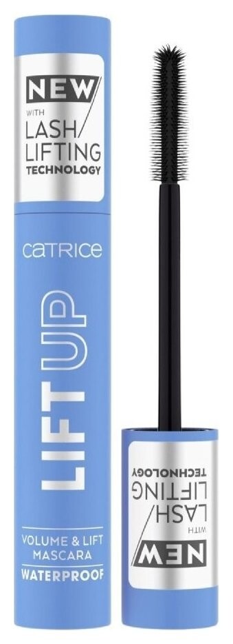 Тушь для ресниц водостойкая Lift Up Volume & Lift Mascara Waterproof Deep Black  Catrice