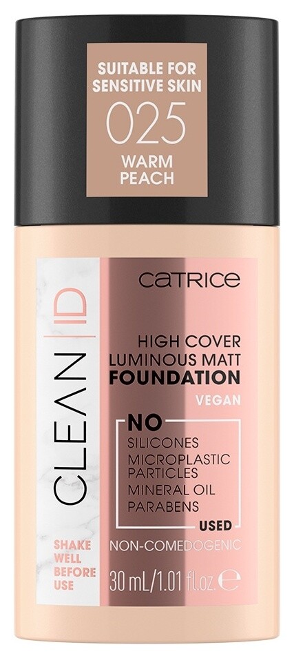 Тон 025 Warm Peach  Catrice