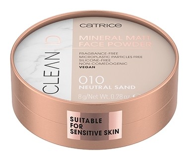 Пудра для лица компактная Clean ID Mineral Matt Face Powder  Catrice