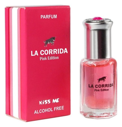 Духи-ролл женские масляные La Corrida Pink Edition Kiss Me (Объем 6 мл)