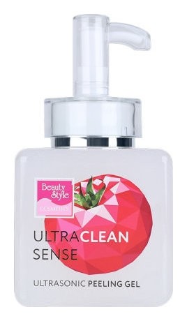 Гель для лица активный для ультразвуковой чистки лица Ультраклин сенс Ultraclean Sense Ultrasonic Peeling Gel  Beauty Style