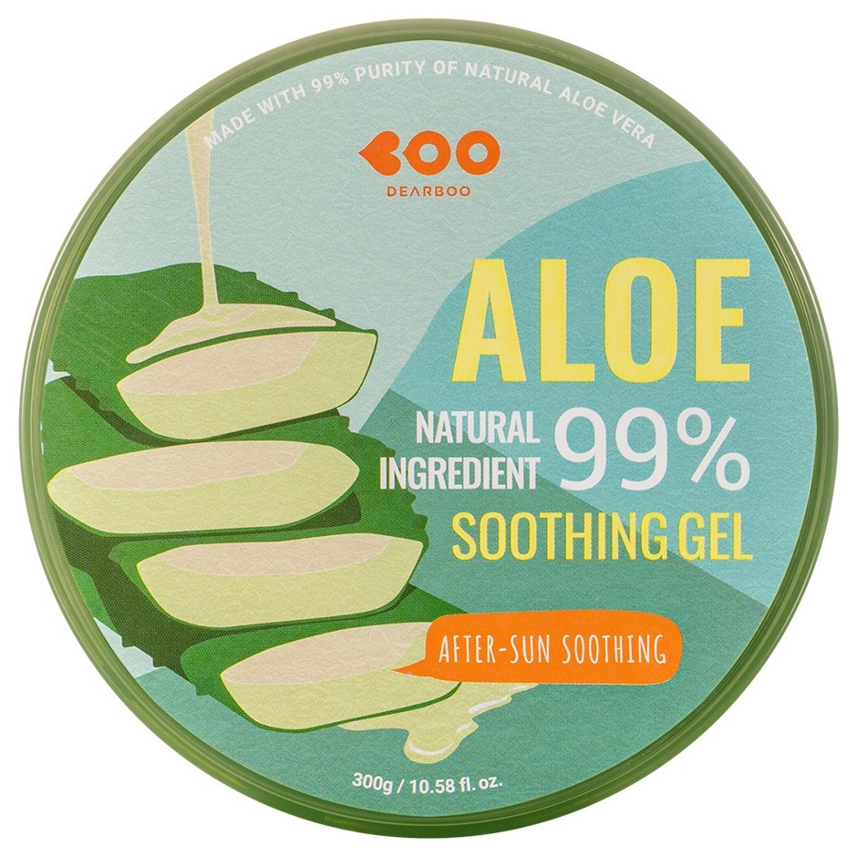 Гель для тела успокаивающий после загара с экстрактом алоэ вера Aloe After-sun Soothing Gel  Dearboo
