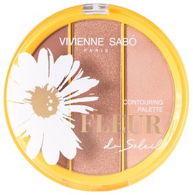 Палетка для лица контурирующая Fleur Du Soleil Vivienne Sabo