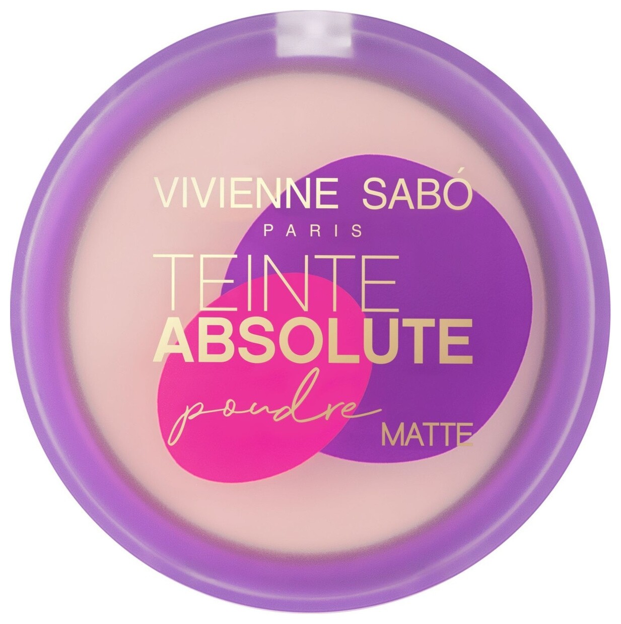 Пудра для лица компактная матирующая Teinte Absolute Matte  Vivienne Sabo
