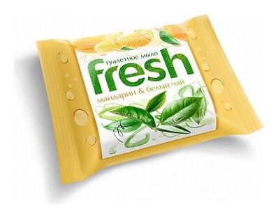 Мыло туалетное Мандарин и белый чай Fresh