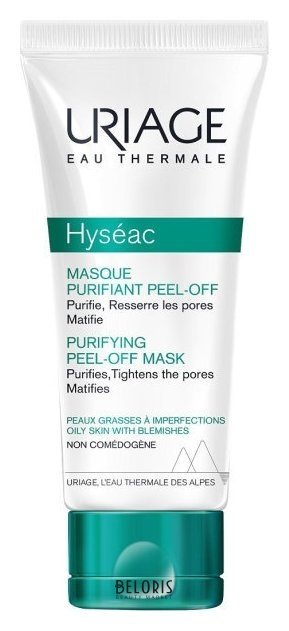 Маска-пленка для лица очищающая Purifying Peel-Off Mask Uriage Hyseac