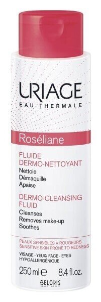 Эмульсия для кожи лица и вокруг глаз Dermo Cleansing Fluid Uriage Roseliane