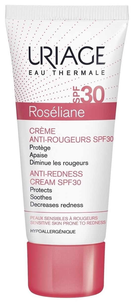 Крем для лица против покраснений Anti-Redness Cream SPF 30 Uriage Roseliane