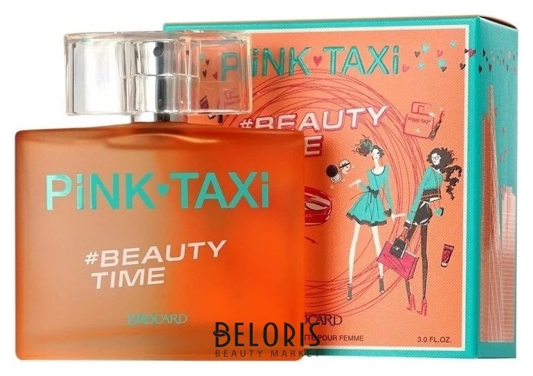 Туалетная вода женская Pink Taxi Beauty Time Brocard Pink Taxi