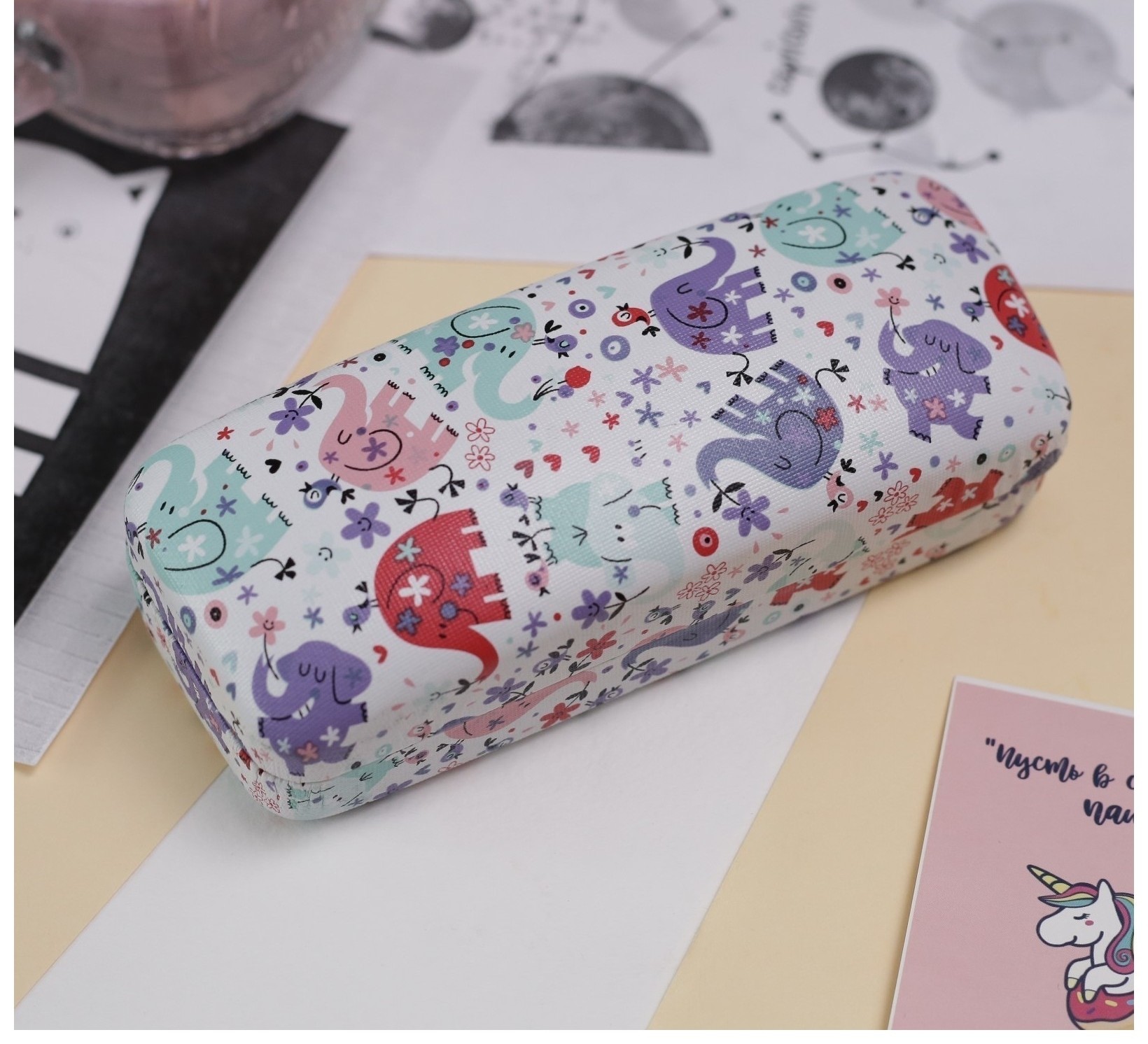 Футляр для очков детский Слоник  