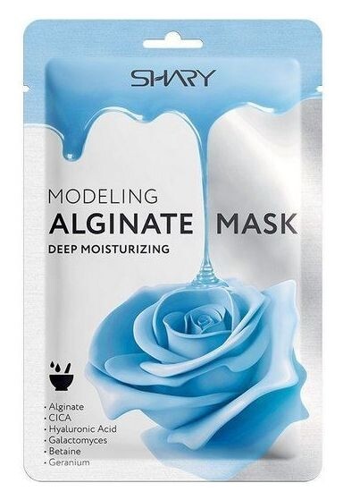 Маска для лица альгинатная моделирующая Глубокое увлажнение Modeling Alginate Mask Deep Moisturizing  Shary