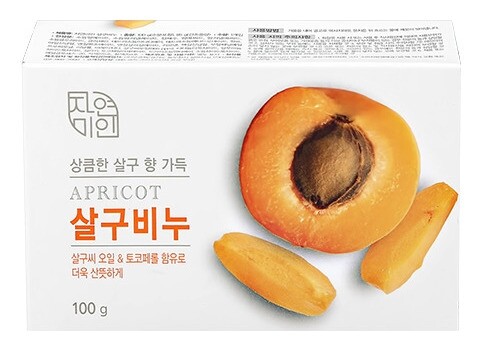 Мыло туалетное с маслом абрикоса восстанавливающее Rich Apricot Soap  Mukunghwa