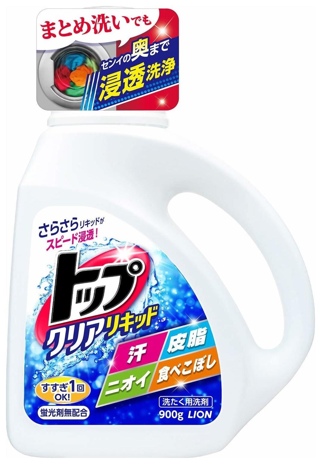Жидкое средство для стирки Топ - сила ферментов Top Clear Liquid  LION