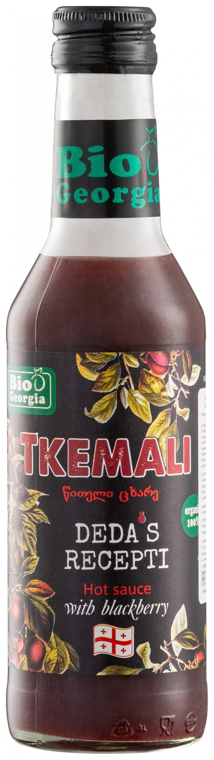 Соус ткемали острый с ежевикой 100% натуральный  Bio Georgia
